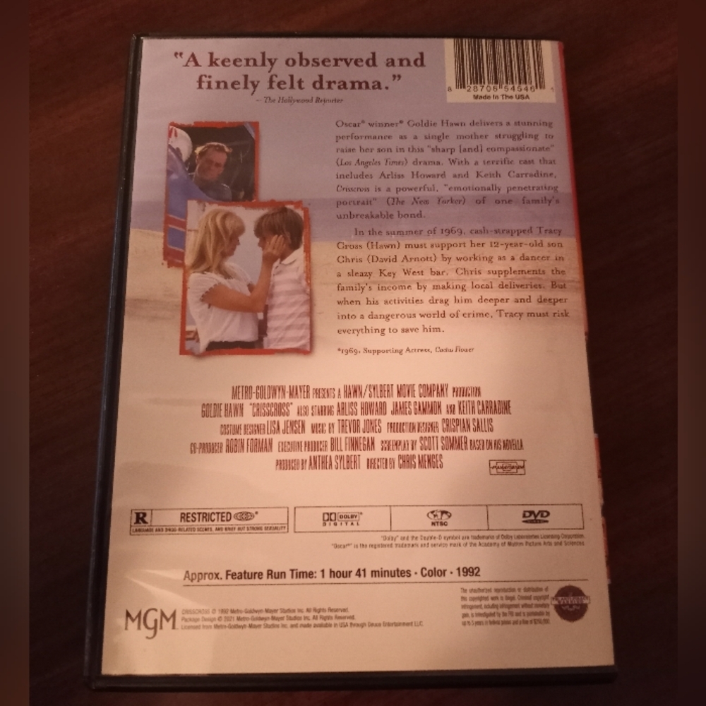 Crisscross DVD with Goldie Hawn - Picture 2 of 4